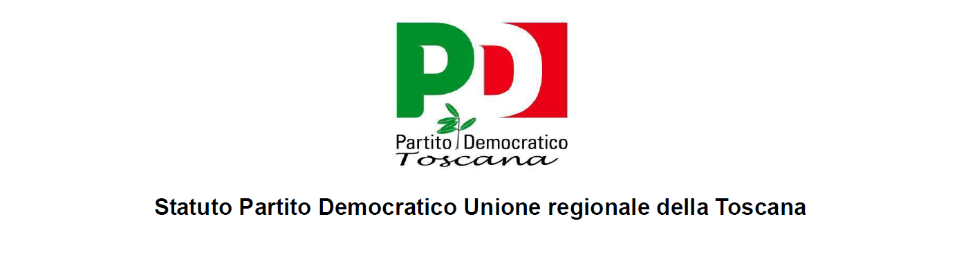 Statuto Partito Democratico Unione regionale della Toscana